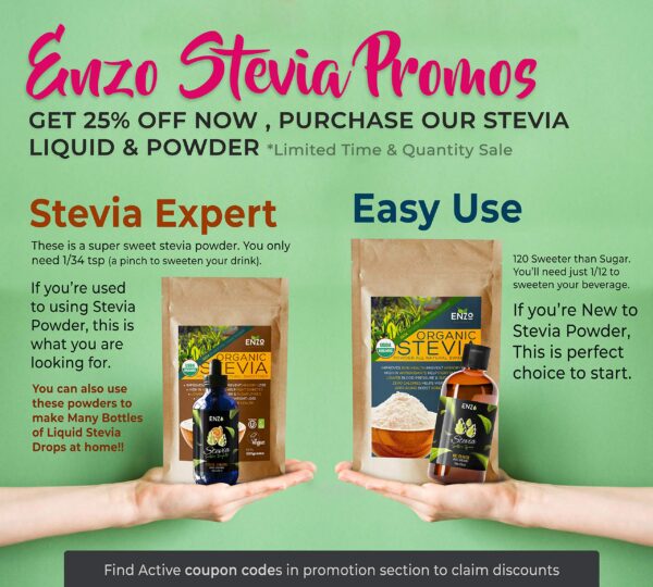 Toffee Liquid Stevia Drops 8oz (250ml) - Image 5