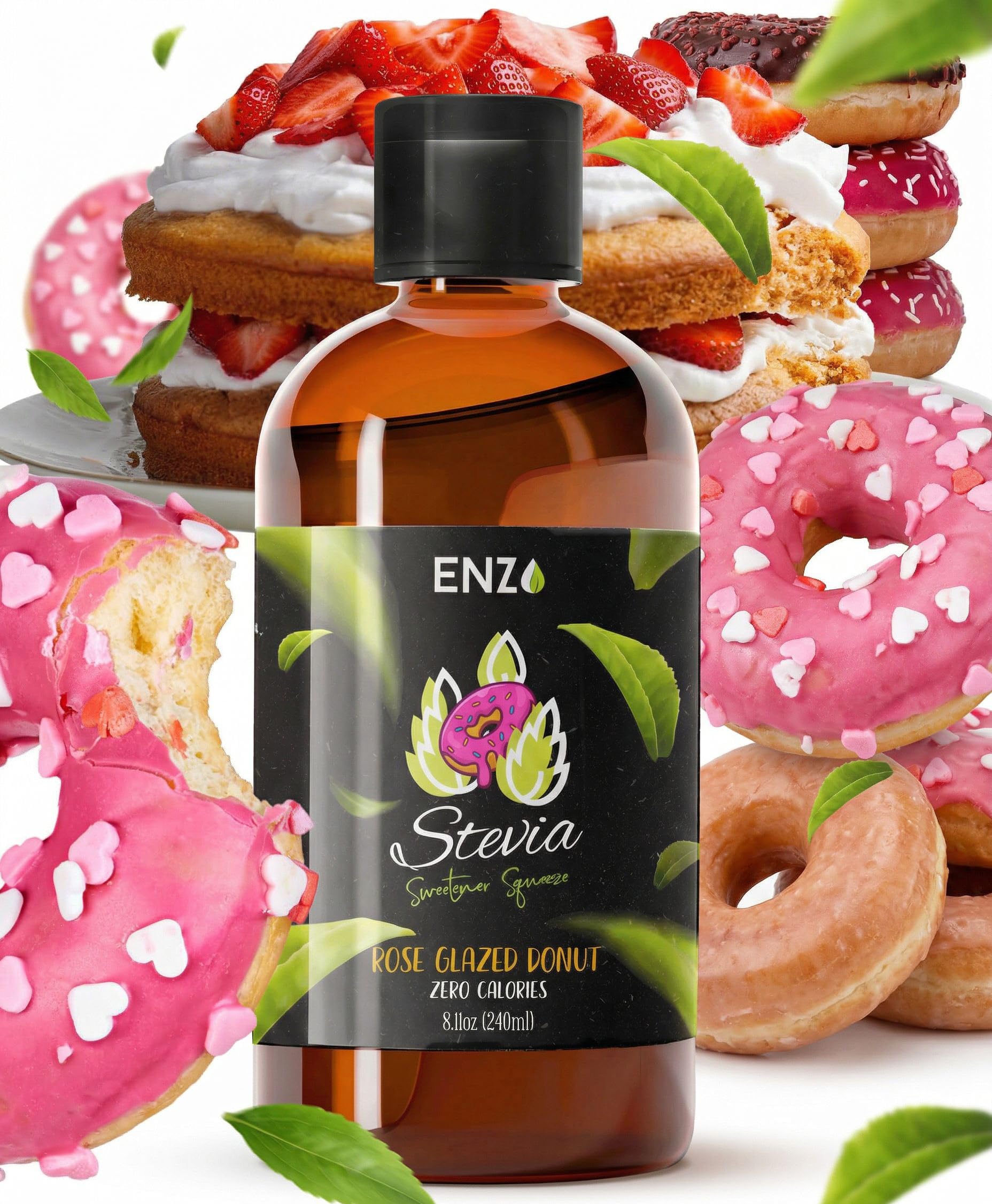 Toffee Liquid Stevia Drops 8oz (250ml)